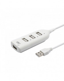 blanco - Mini Hub USB 2,0...