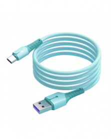 Azul - Cable USB tipo C 3A...