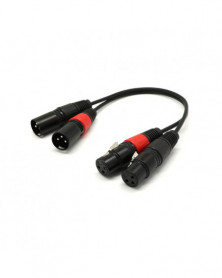 Cables de Audio dobles XLR...