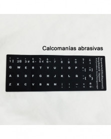 H - Pegatinas para teclado...