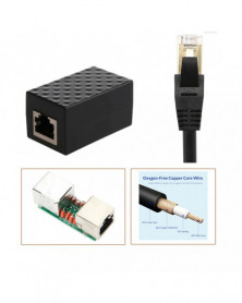 Negro - RJ45 LAN Adapter...