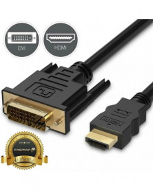 6FT HDMI-compatible to DVI...