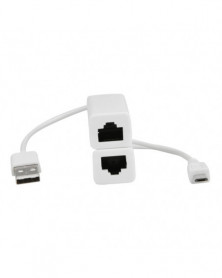 Blanco - Adaptador USB...