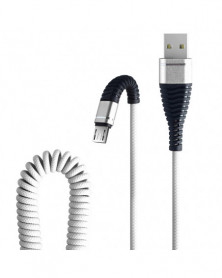 Blanco - Cable Micro USB de...