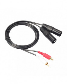 Cable Dual RCA macho a Dual...