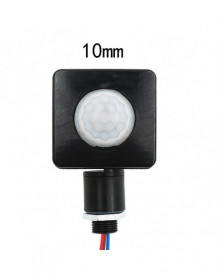 01 10mm Negro - Luz LED...