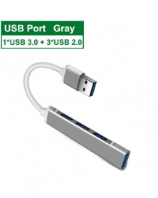 03 - HUB USB tipo C 3,0 con...