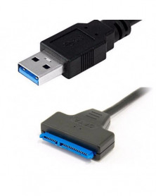 azul negro - Cable SATA 3 a...