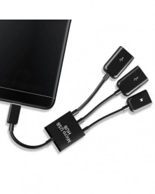 De color negro - Micro USB...