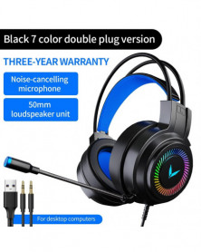 Color: 3,5 mm negro - RGB...