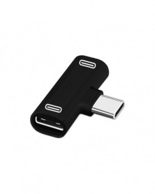 Negro - Adaptador Micro USB...