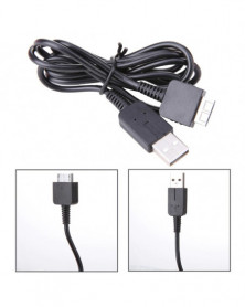 negro - Cable cargador USB...