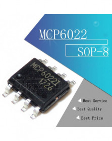 5 Uds MCP6022-I/SOP SN-8...