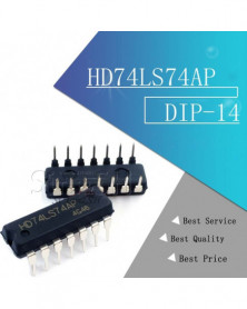 10 Uds. HD74LS74AP DIP14...