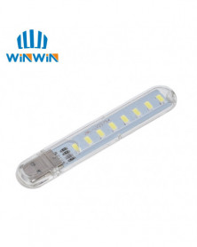 8LED-blanco - Mini USB...