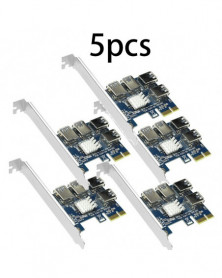 5 pzs - Hub USB 3,0 con 4...