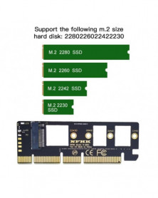 Adaptador M2 NVMe SSD NGFF...