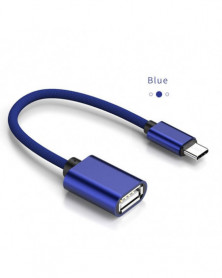 azul tipo C - Adaptador USB...