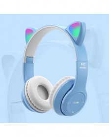 Azul - Auriculares LED que...