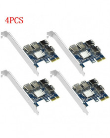 4 PIEZAS - Adaptador PCI-E...