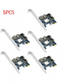 5 piezas - Adaptador PCI-E...