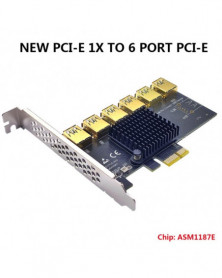 PCIE 1 a 6 USB3.0 - New...