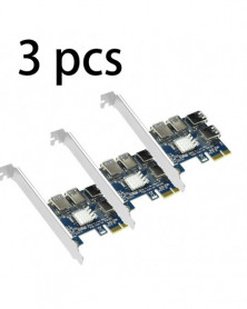 3 piezas - Adaptador PCI-E...