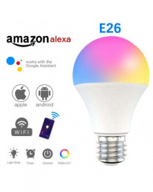 1 PC - Bombilla LED RGB de...