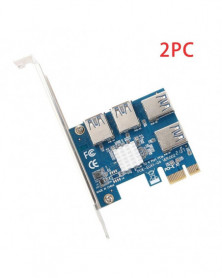 2 piezas - Adaptador PCIE a...