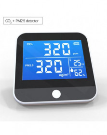 CO2 PM2.5 - Monitor de aire...