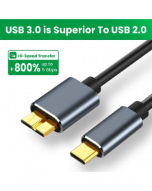 Cable Micro B USB C 3,0,...