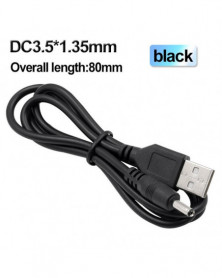 negro - 1 Uds USB a DC *...