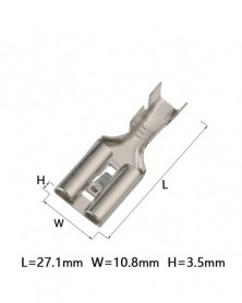 Conector de terminales de...