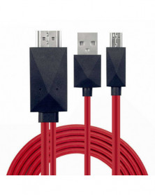 Blanco - Cable MHL de Micro...