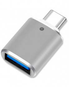 gris - Adaptador USB Tipo C...