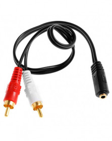 negro - Cable Audio Jack...