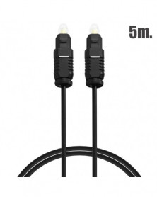 Cable Óptico Audio 5m Negro...