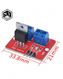 Botón Mosfet superior...